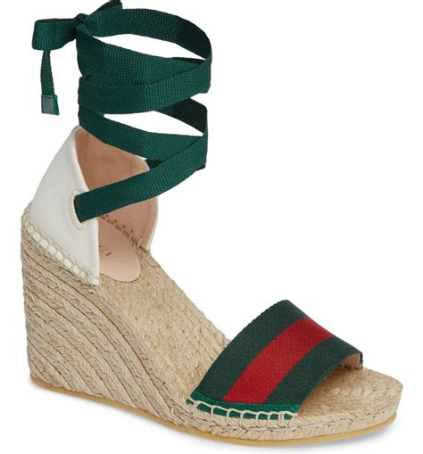 women's gucci espadrilles|gucci espadrilles women outfit.